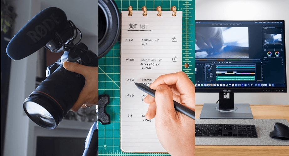 plan your video edits