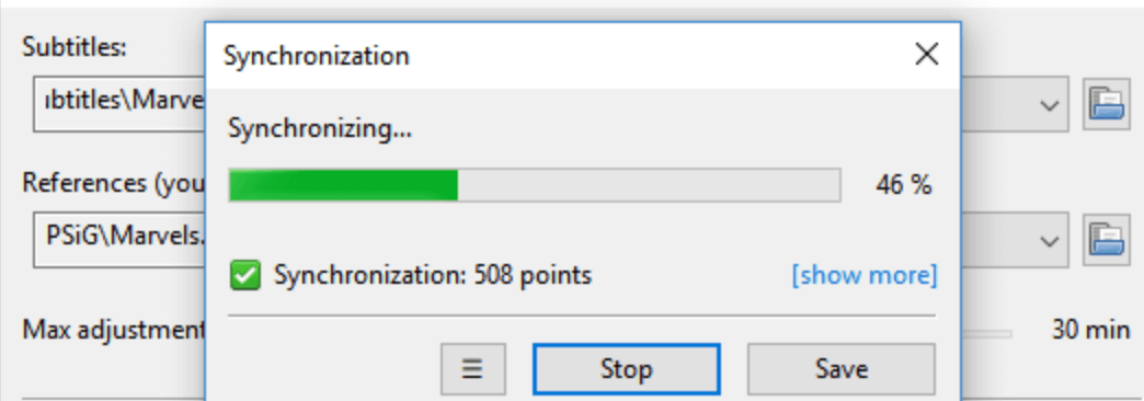 Sync-Subtitles