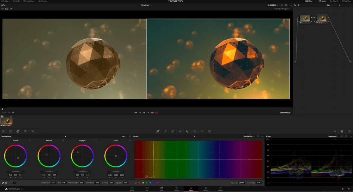 color grading